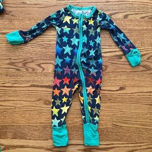 Little Sleepies Shades of Stars 3-6m Zippy
